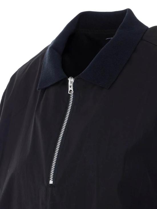 26SS 사카이 폴로 티셔츠 03982M001 Black - SACAI