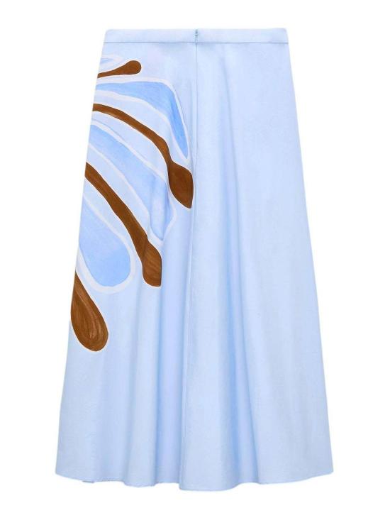26SS 도로시 슈마허 미디 스커트 448105087 Blue - DOROTHEE SCHUMACHER