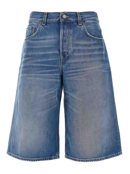26SS 하이쿠레 데님 숏팬츠 HEW03350DF106L0911 Blue - HAIKURE