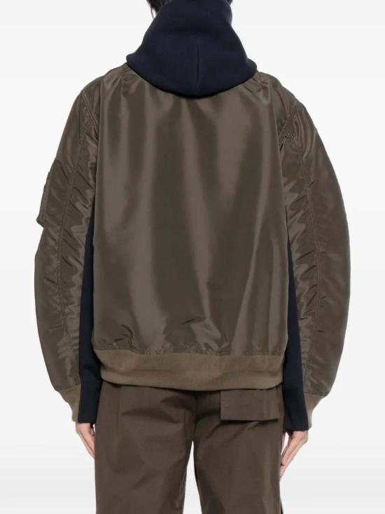 26SS 사카이 후드 티셔츠 03948M233 Blue - SACAI