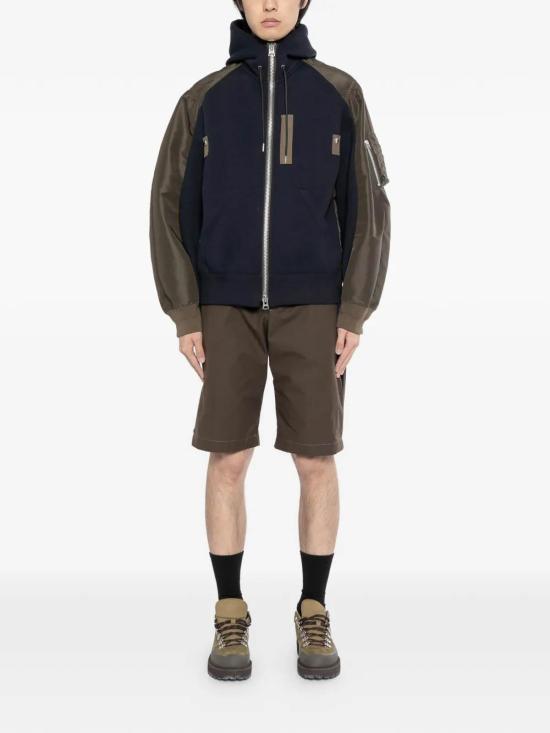 26SS 사카이 후드 티셔츠 03948M233 Blue - SACAI