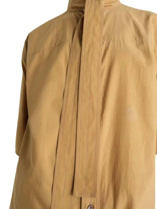26SS 르메르 워시드 코튼 실크 리버시블 튜브 드레스 DR1156LF1500YE539 Brown - LEMAIRE