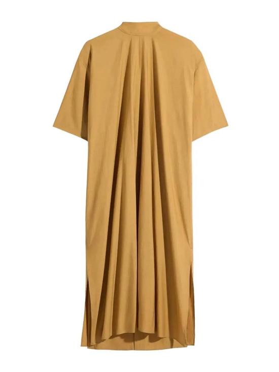 26SS 르메르 워시드 코튼 실크 리버시블 튜브 드레스 DR1156LF1500YE539 Brown - LEMAIRE