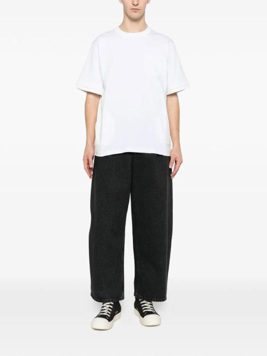 26SS 사카이 반팔 티셔츠 03952M101 White - SACAI