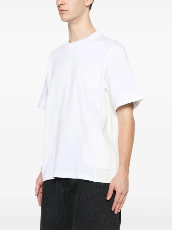 26SS 사카이 반팔 티셔츠 03952M101 White - SACAI