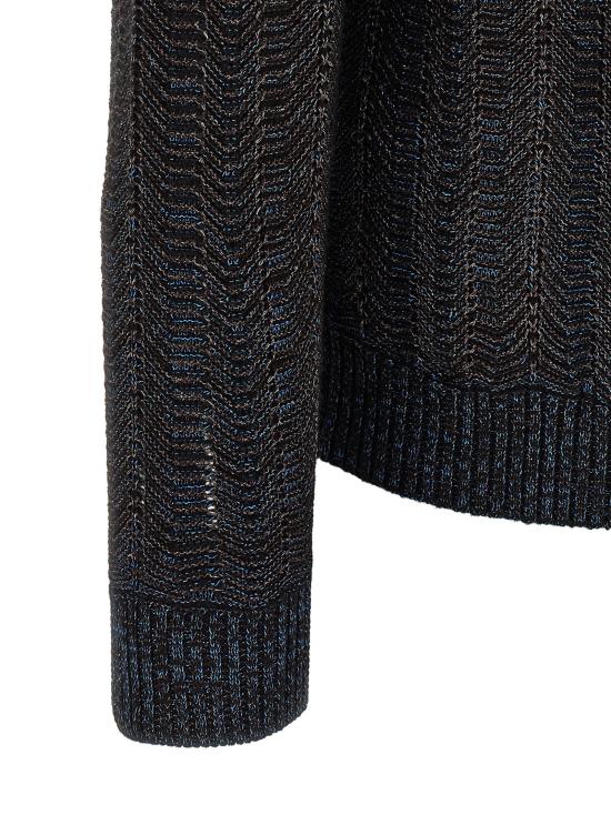 26FW 미소니 가디건 니트 가디건 스웨터 및 가디건 멀티컬러 - MISSONI