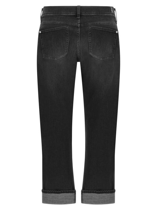 26FW 세븐포올맨카인드 데님 팬츠 블랙 컬러의 편안한 스키니 진 - 7 FOR ALL MANKIND