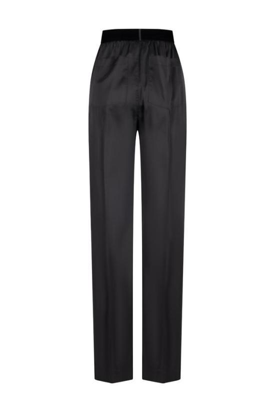 26FW 톰포드 로고 밴딩 파자마 팬츠 PAW397FAX881 BLACK - TOMFORD