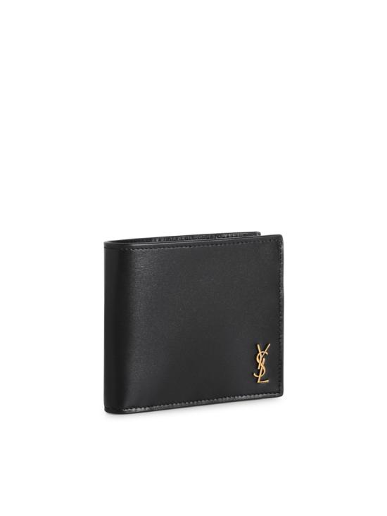 26SS 생로랑 타이니 모노그램 반지갑 607727 02G0W1000 BLACK - SAINT LAURENT