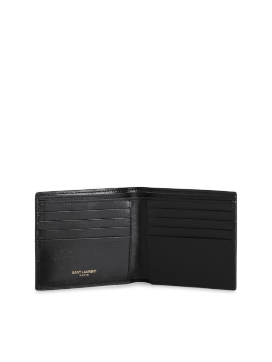 26SS 생로랑 타이니 모노그램 반지갑 607727 02G0W1000 BLACK - SAINT LAURENT