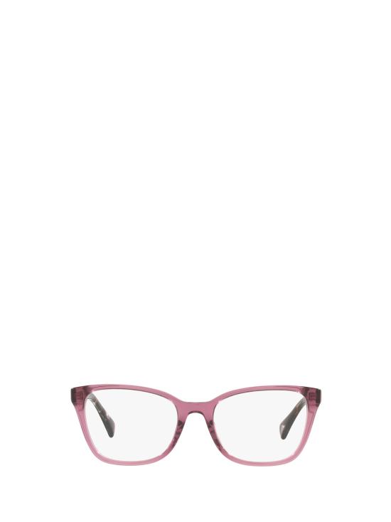 26FW 랄프 로렌 안경 RA7137U 6008 SHINY TRANSPARENT VIOLET