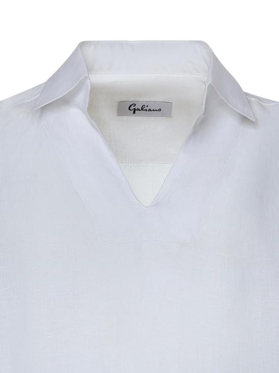 26SS 갈리아노 폴로 티셔츠 ATLANTIS BIANCO WHITE - GALIANO