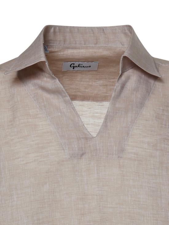 26SS 갈리아노 폴로 티셔츠 ATLANTIS BEIGE - GALIANO