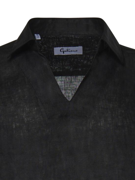 26SS 갈리아노 폴로 티셔츠 ATLANTIS NERO BLACK - GALIANO