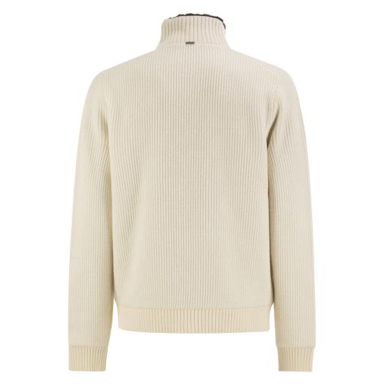 26FW 에르노 집업 니트 MC00058UR CREAM - HERNO