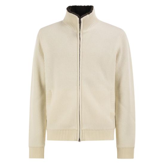 26FW 에르노 집업 니트 MC00058UR CREAM