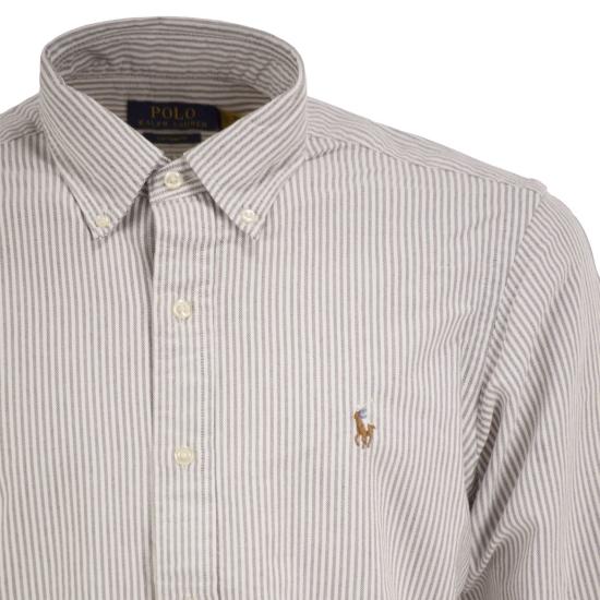 26FW 폴로 랄프로렌 긴팔 셔츠 710953704 WHITE BROWN - POLO RALPH LAUREN