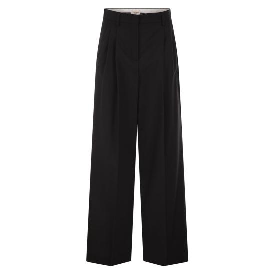 26FW 위켄드막스마라 스트레이트 팬츠 2625136051600 BLACK