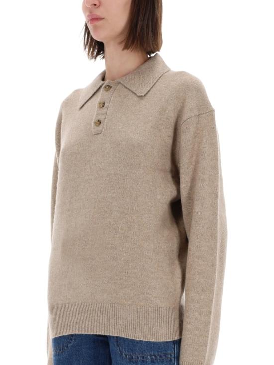 25FW 게스트 인 레지던스 폴로 티셔츠 M26010JM TAUPE Neutrals - GUEST IN RESIDENCE