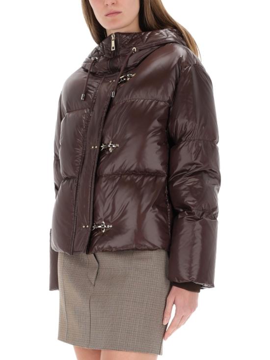 25FW 페이 숏패딩 NAW36513 580ICIS800 Brown - FAY
