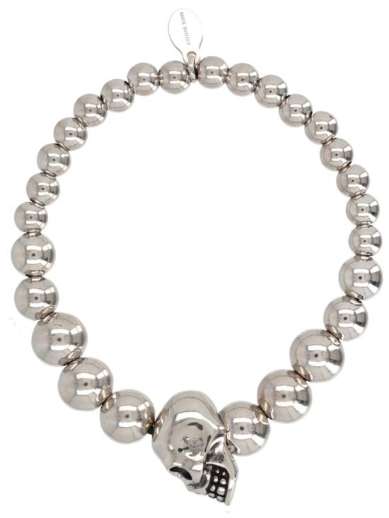 26SS 알렉산더 맥퀸 네크리스 858374 J160Y0446 Silver - ALEXANDER MCQUEEN