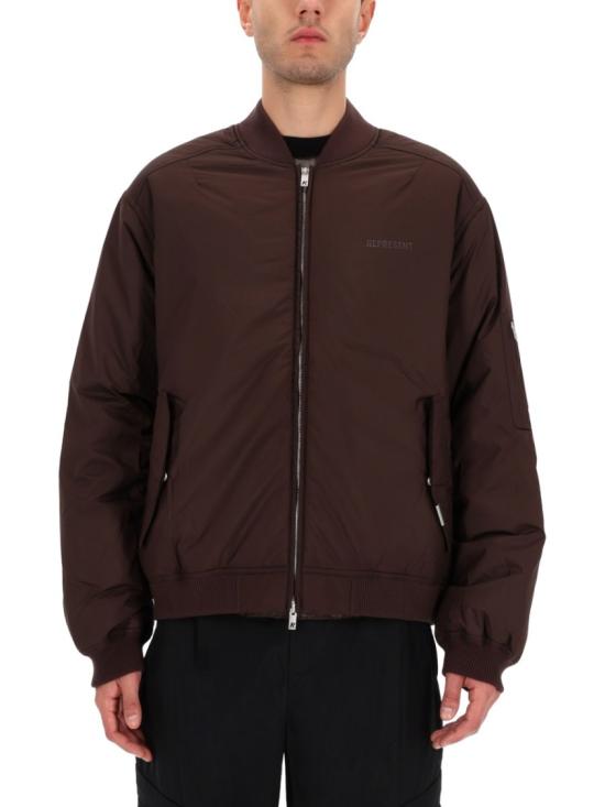 25FW 리프레젠트 자켓 MLM100125 17 Brown
