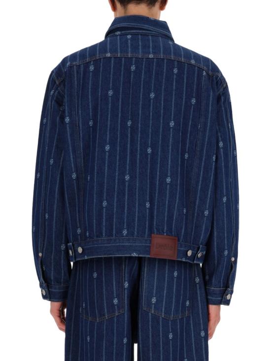 25FW 드롤드무슈 데님 자켓 JT182 CO238STONEWASH Blue - DROLE DE MONSIEUR