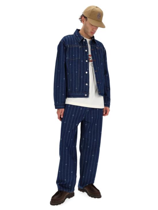 25FW 드롤드무슈 데님 자켓 JT182 CO238STONEWASH Blue - DROLE DE MONSIEUR