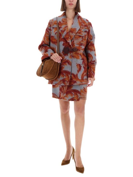 25FW 에트로 숏 스커트 WRFA0156 99TJB46S9880 Multicolor - ETRO