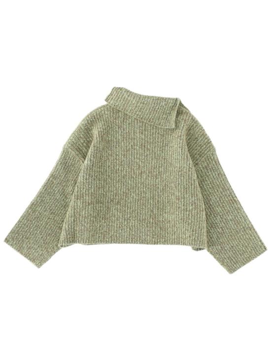 25FW 가니 터틀넥 K2556 753 Green - GANNI