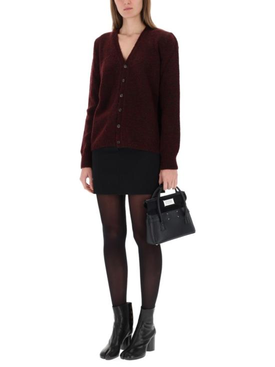 25FW 마르지엘라 V넥 가디건 S51HP0023 M13154001F Burgundy - MAISON MARGIELA