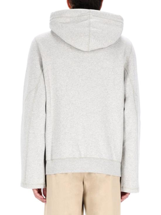 25FW 랑방 후드 티셔츠 RM HO0004 F044 H25100 Grey - LANVIN