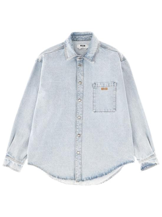 25FW 엠에스지엠 데님 셔츠 3940ME232L 25759284 Blue