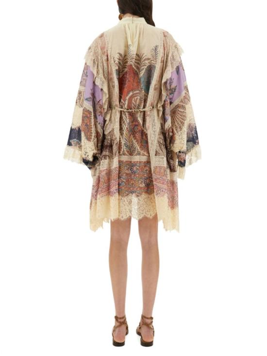25FW 짐머만 미디 원피스 3308DSS251 SPLI Multicolor - ZIMMERMANN