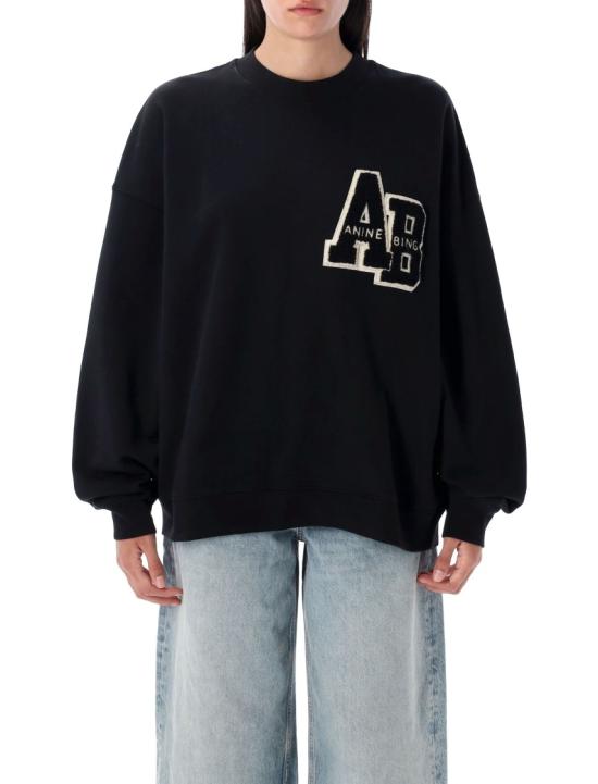 25FW 애니빙 긴팔 티셔츠 A0810074BLK1BLACK