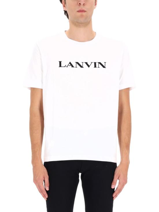 25FW 랑방 반팔 티셔츠 RM TS0012 J300 H2501 White