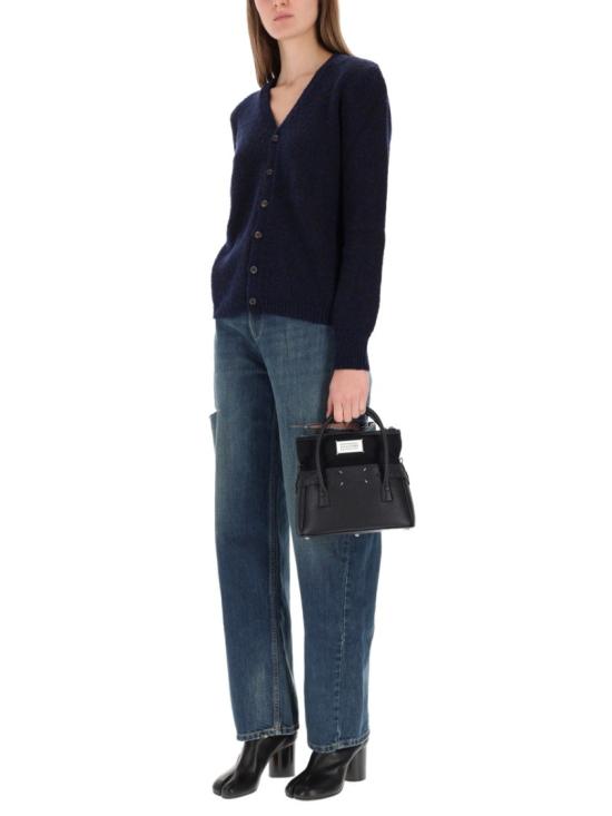 25FW 마르지엘라 V넥 가디건 S51HP0023 M13154002F Blue - MAISON MARGIELA