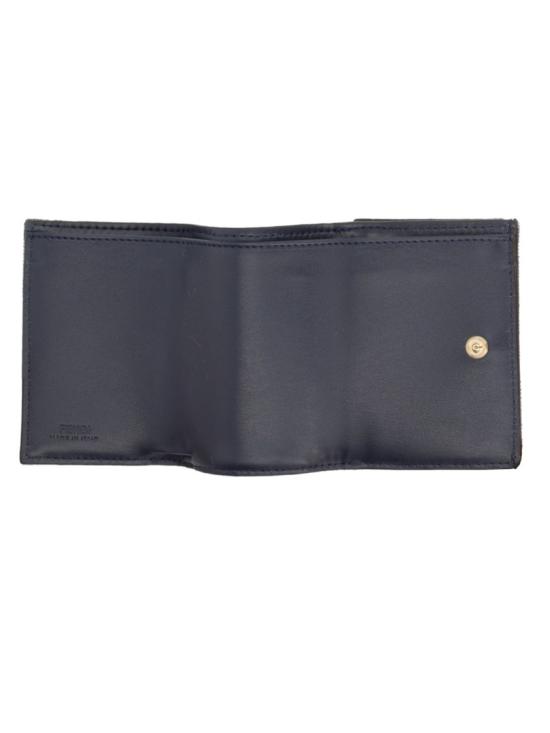  펜디 마이크로 FF 자카드 트라이폴드 월렛 8M0395 AUT4F1UJ5 Black - FENDI