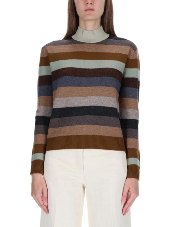 25FW 토리버치 메리노 울 터틀넥 174718 499 Multicolor