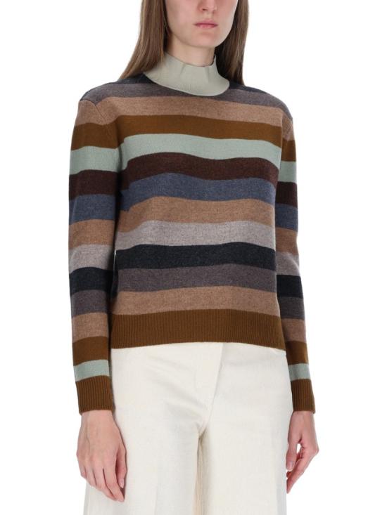 25FW 토리버치 메리노 울 터틀넥 174718 499 Multicolor - TORY BURCH
