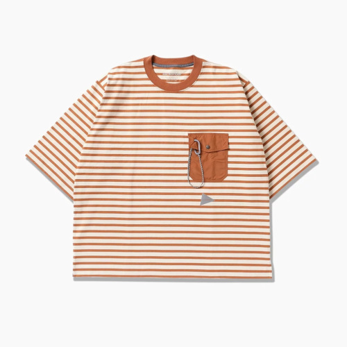 26SS 앤드원더 반팔 티셔츠 5746184078 150 ORANGE DOM