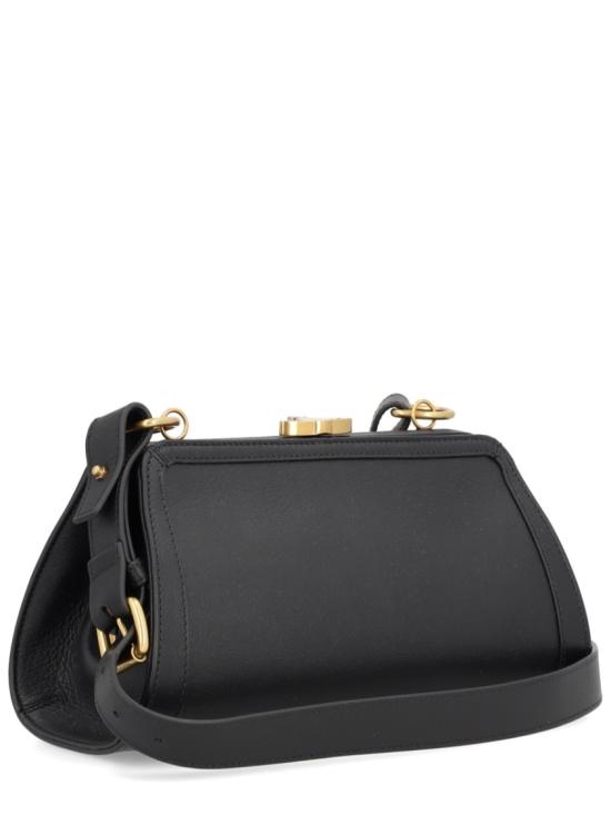 25FW 비비안웨스트우드 애스콧 프레임 백 4603000KW L00BZN401 Black - VIVIENNE WESTWOOD