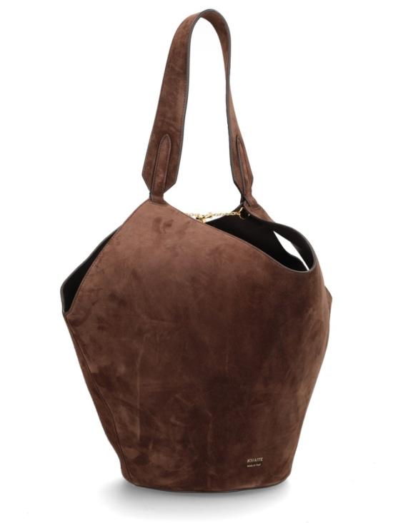  케이트 스몰 로터스 토트백 H2043 726 L726950 Brown - KHAITE