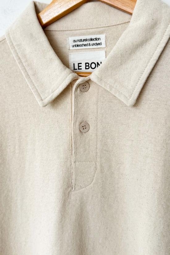  르 본 숍 스웨터 Le Bon Shoppe 폴로 스웨트셔츠 Naturel - Le Bon Shoppe