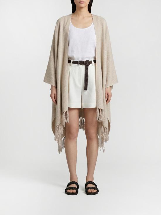 26SS 브루넬로 쿠치넬리 케이프 MSCDAGP08 CHH68 Beige