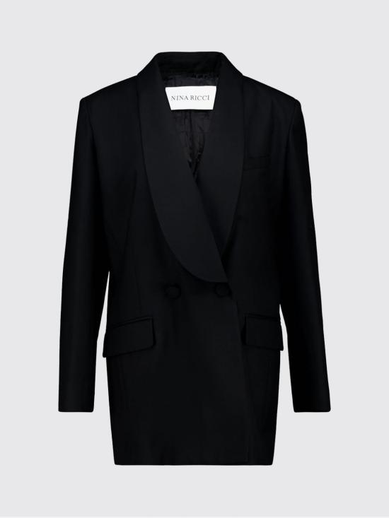 26SS 니나리찌 자켓 26PCVE009WV0323 U9000 Black - NINA RICCI