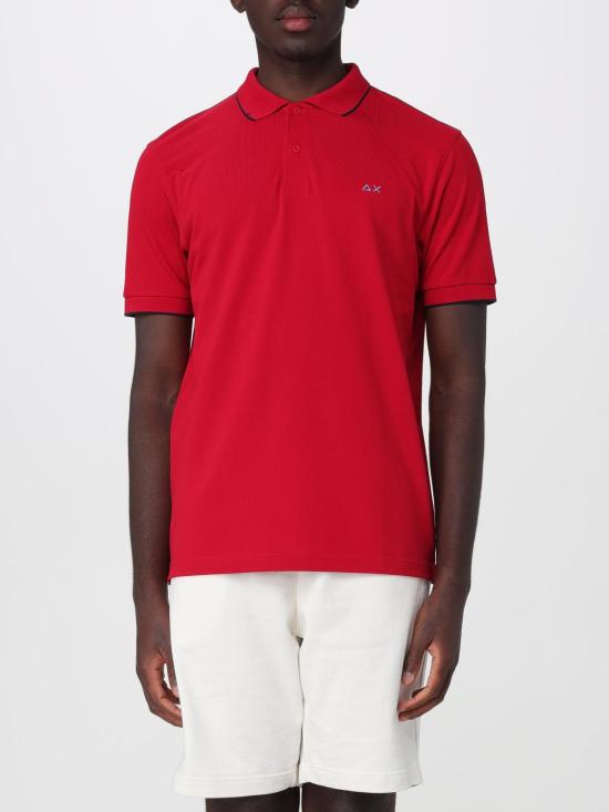 26SS 썬 68 폴로 티셔츠 A36111 10 Red