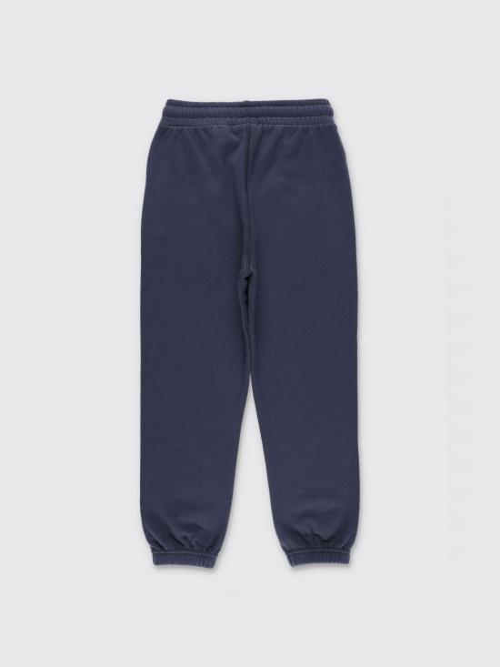 26SS [키즈] 오프화이트 트레이닝/조거 팬츠 OBCH001S26FLE003 410 Navy - OFF WHITE