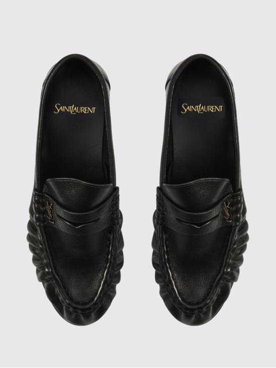 26SS 생로랑 로퍼 81890825VAA 1000 Black - SAINT LAURENT
