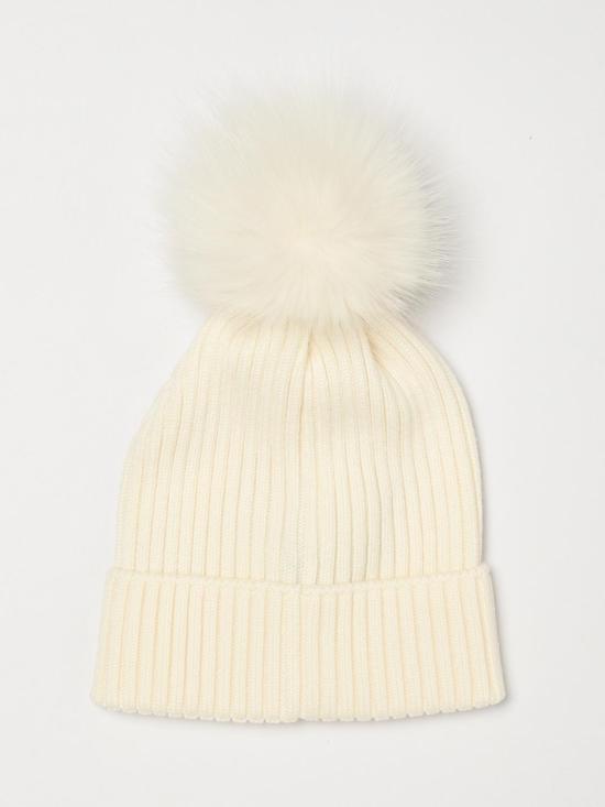 26FW [키즈] 몽클레어 모자 3B00007M1131 030 White - MONCLER